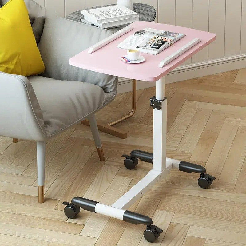 (HOME+) Simple movable laptop table lifting table bedroom folding bedside table lazy table bed small book table