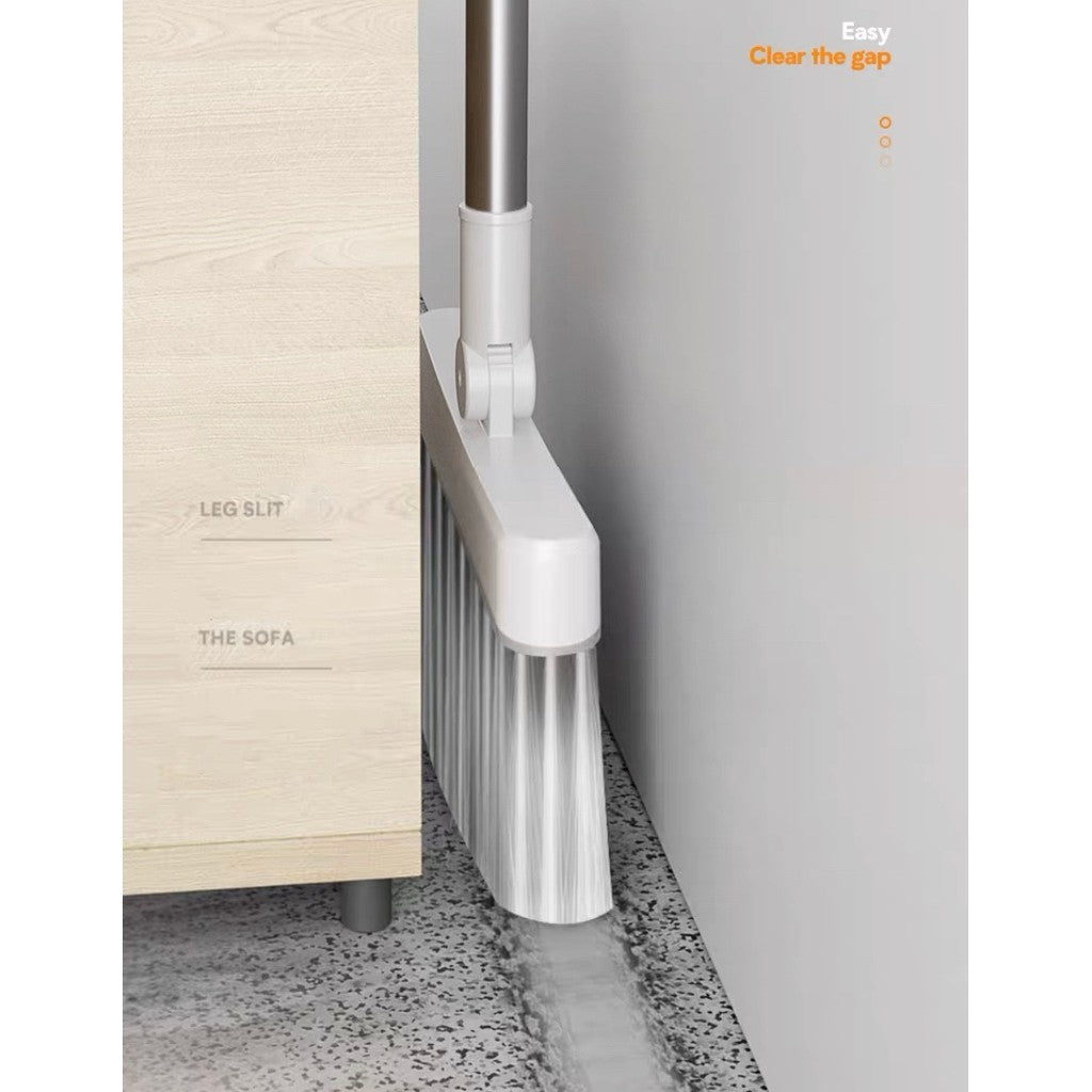 Rotatable Broom and Wind Proof Dust Pan with Broom Comb Broom Set