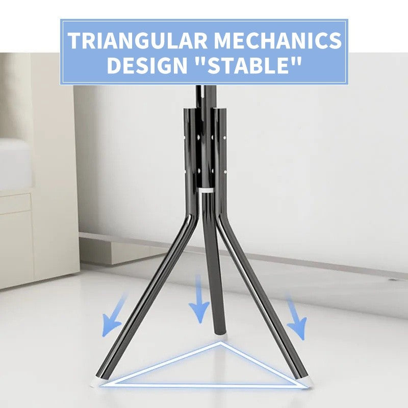 home - dyna-rack Images High Quality Grahic (HOME+) 12 Hooks Clothes Rack Hat and Coat & Garment Hanger Floor Stan ...