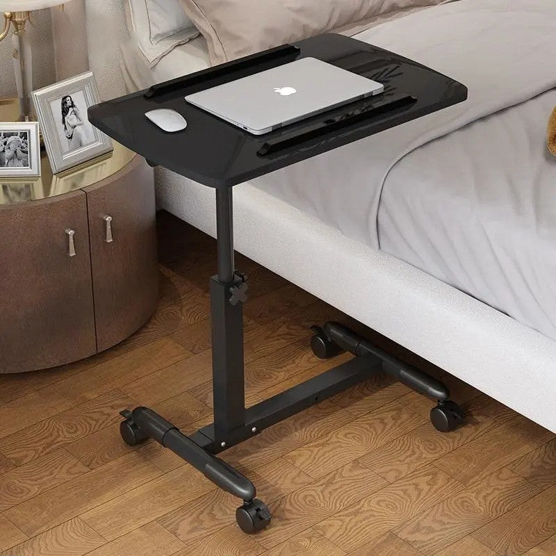 (HOME+) Simple movable laptop table lifting table bedroom folding bedside table lazy table bed small book table