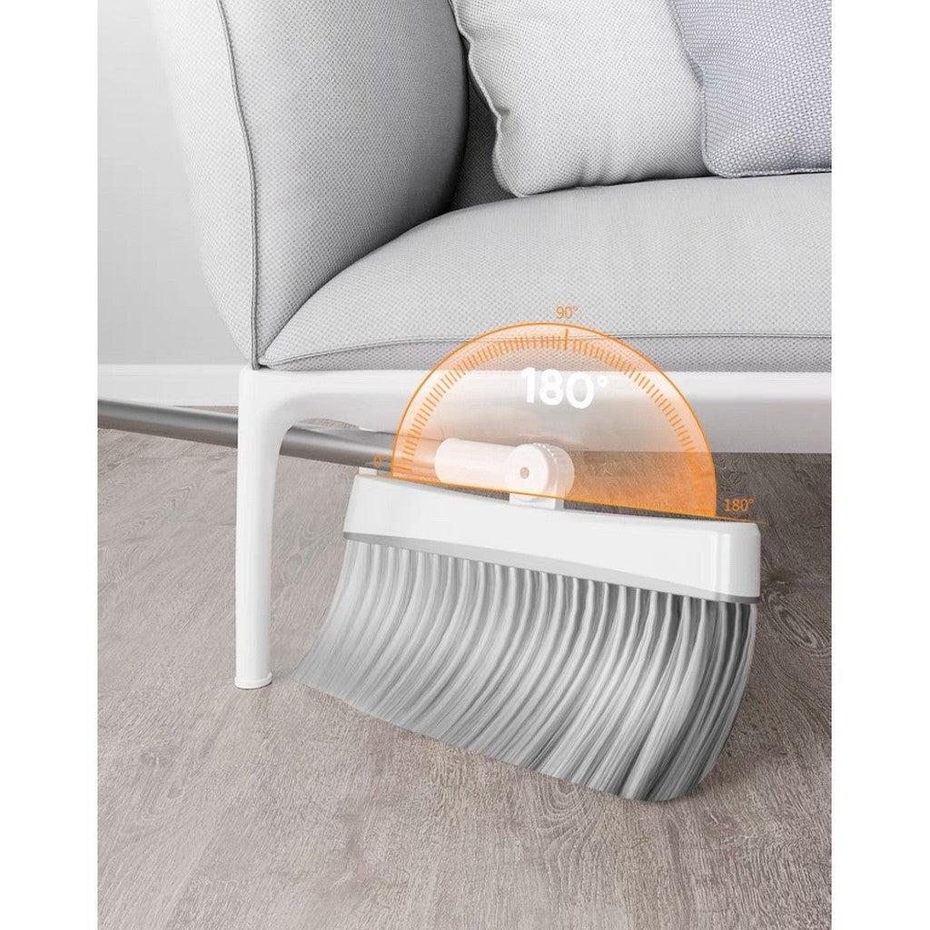 Rotatable Broom and Wind Proof Dust Pan with Broom Comb Broom Set