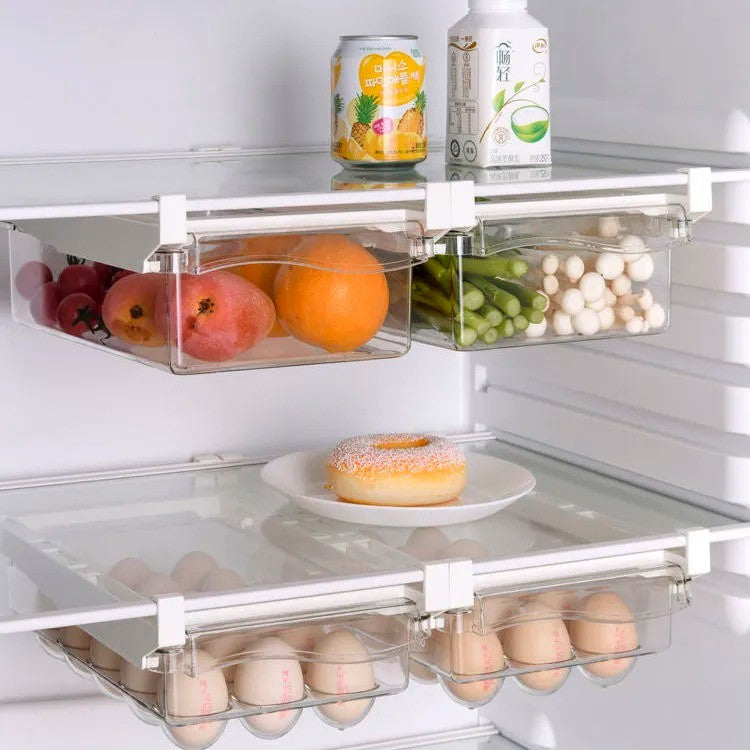 (HOME+) Local Stock Fridge storage drawer /Refrigerator Organizer/ Food Container
