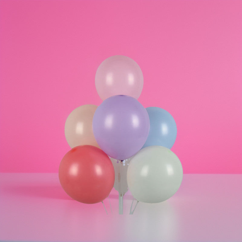 (HOME+) 10 inch Macaron Balloon Wedding Birthday Party Decoration Latex Balloon