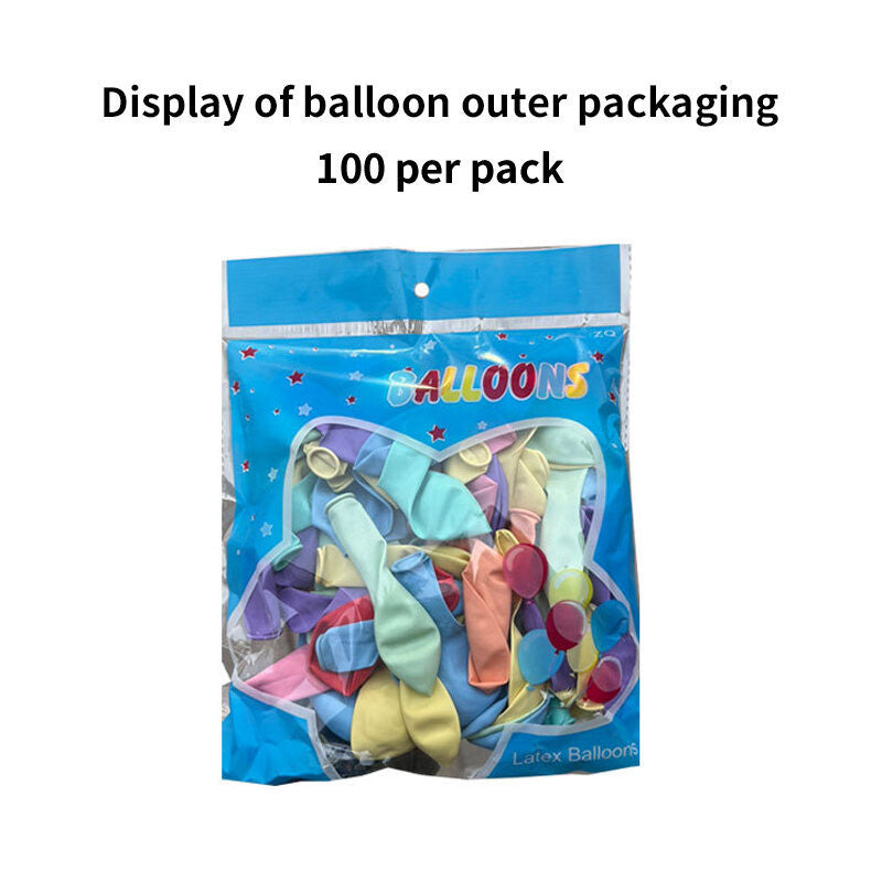 (HOME+) 10 inch Macaron Balloon Wedding Birthday Party Decoration Latex Balloon
