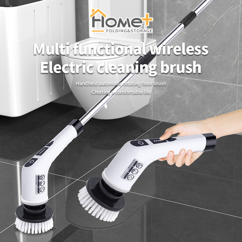 (HOME+) Multi Functional Wireless Electric Cleaning Brush