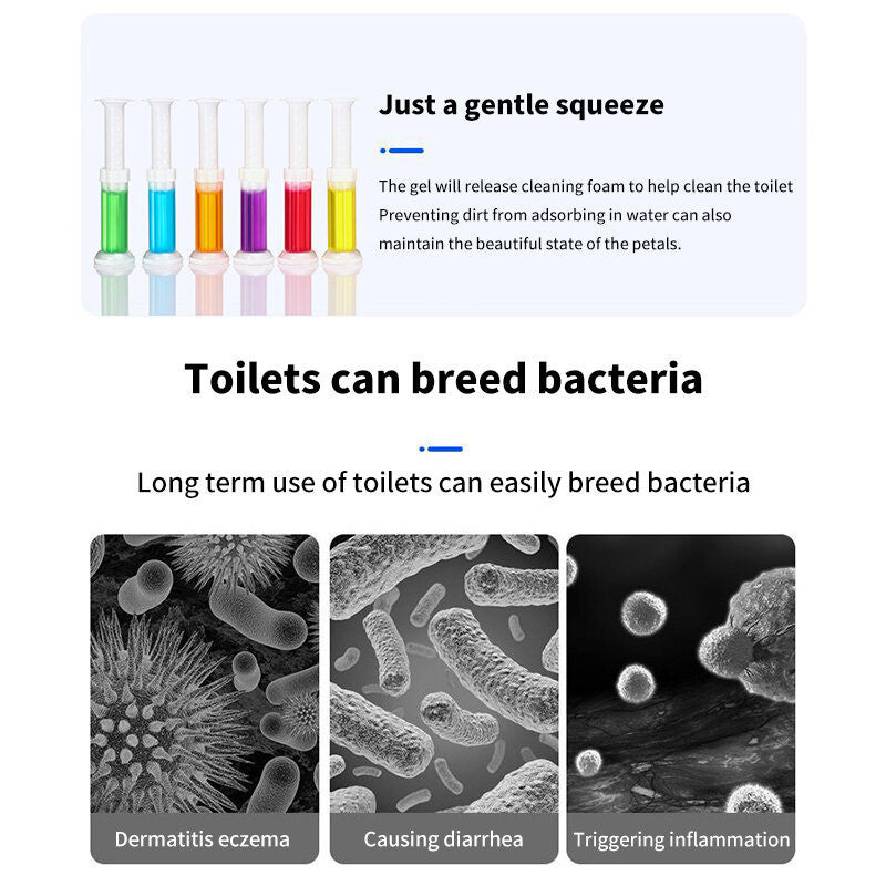 (HOME+) Toilet Fragrance Deodorant Gel Deodorant Toilet Cleaner