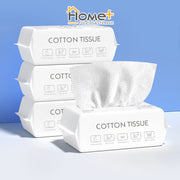(HOME+) 100PCS Disposable Face Towel Cotton Soft Towel Wipe Face Towel