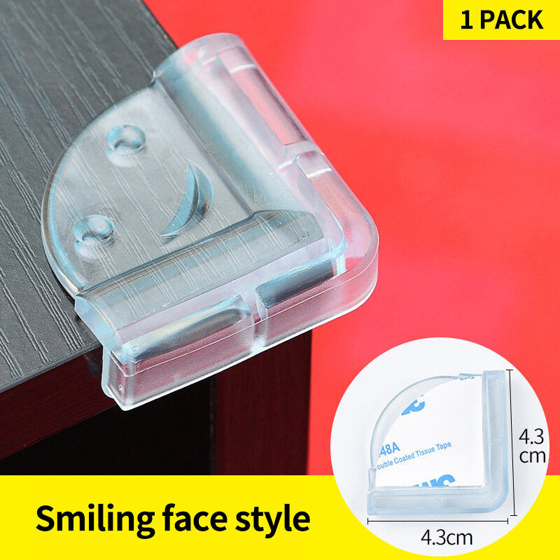 (HOME+) Table Corner Transparent Anti-collision Corner Child Safety Corner Protector
