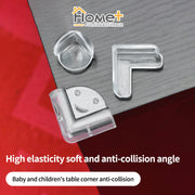 (HOME+) Table Corner Transparent Anti-collision Corner Child Safety Corner Protector