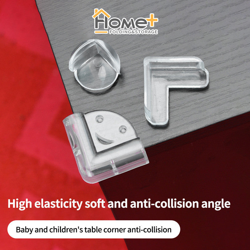 (HOME+) Table Corner Transparent Anti-collision Corner Child Safety Corner Protector