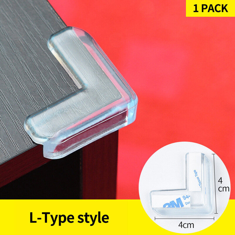 (HOME+) Table Corner Transparent Anti-collision Corner Child Safety Corner Protector