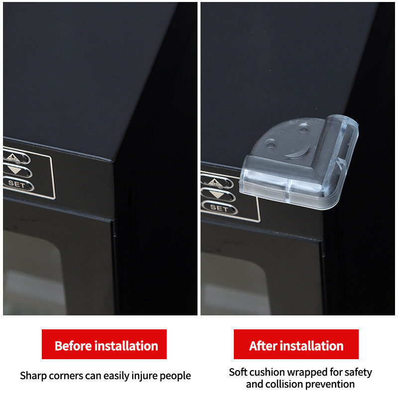 (HOME+) Table Corner Transparent Anti-collision Corner Child Safety Corner Protector