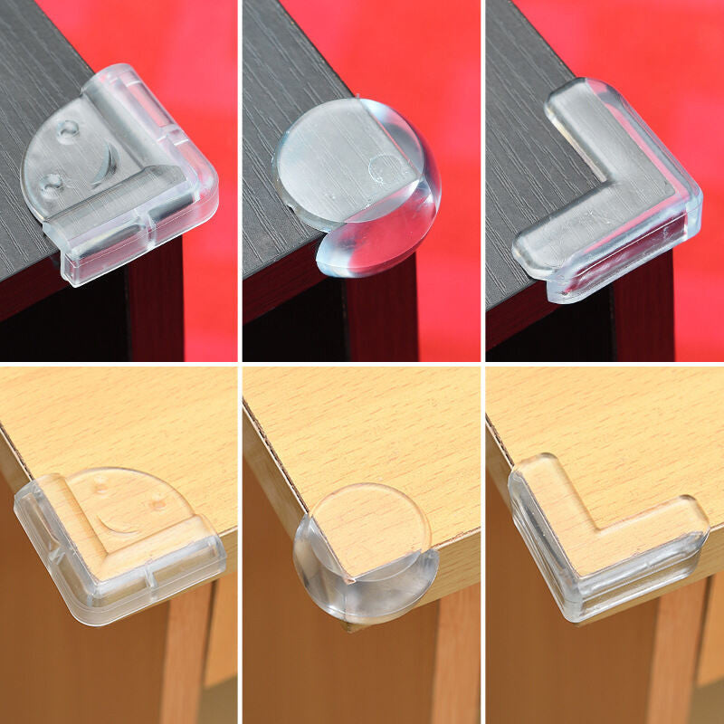 (HOME+) Table Corner Transparent Anti-collision Corner Child Safety Corner Protector