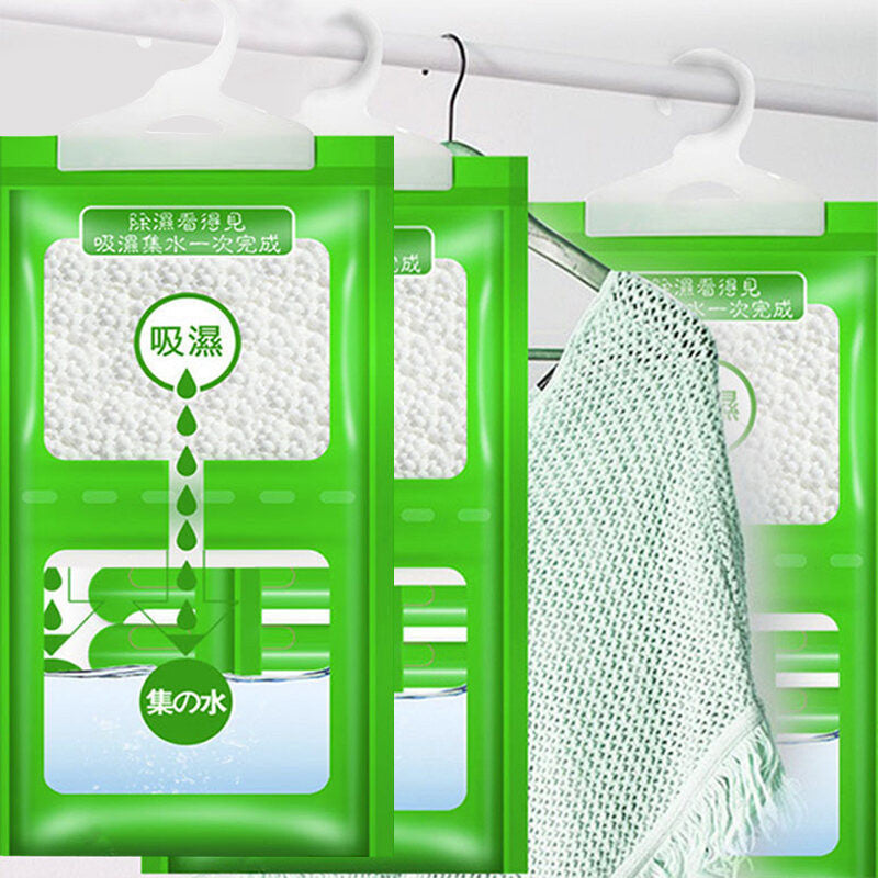 (HOME+) Household Moisture-proof Agent Hanging Dehumidification Bag Wardrobe Moisture-proof Agent Moisture Absorbing Bag