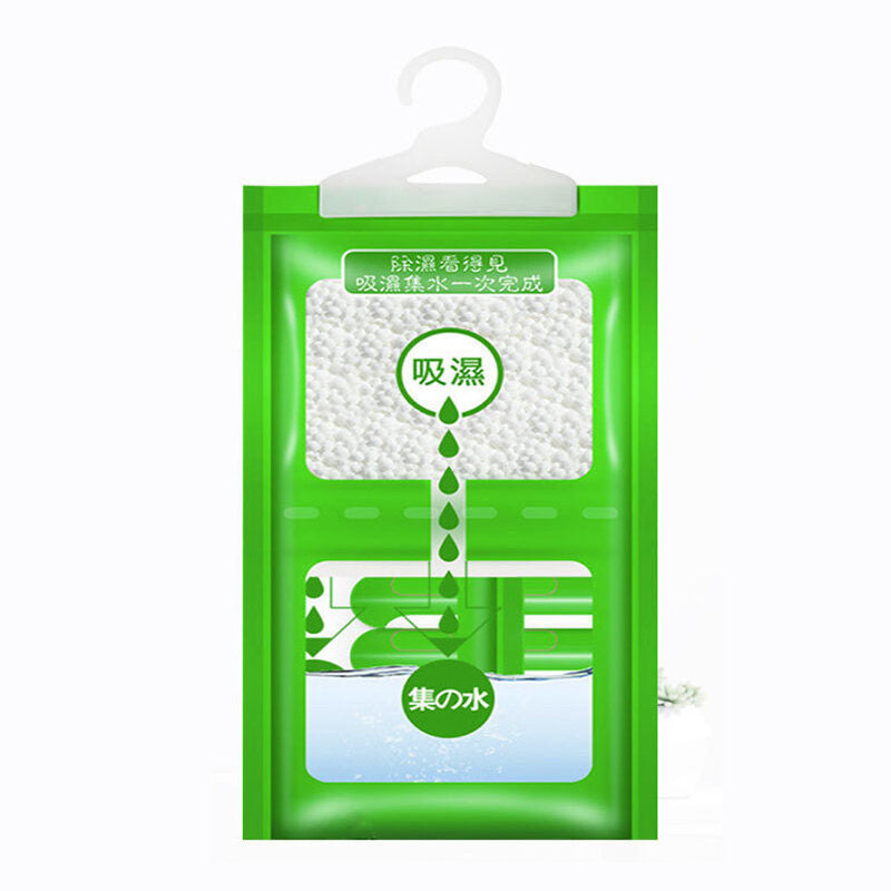 (HOME+) Household Moisture-proof Agent Hanging Dehumidification Bag Wardrobe Moisture-proof Agent Moisture Absorbing Bag