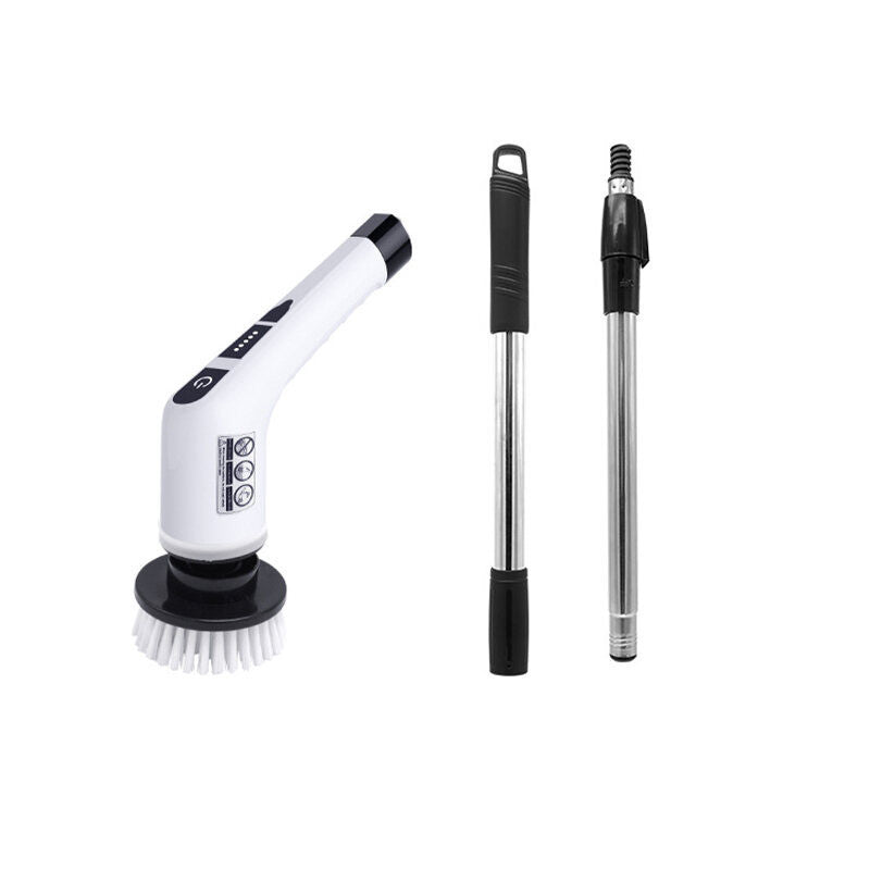 Wireless Electric Cleaning Brush 7-in-1 Long Handle Extendable Electric Mop Bathroom Kitchen Handheld Cleaning Brush