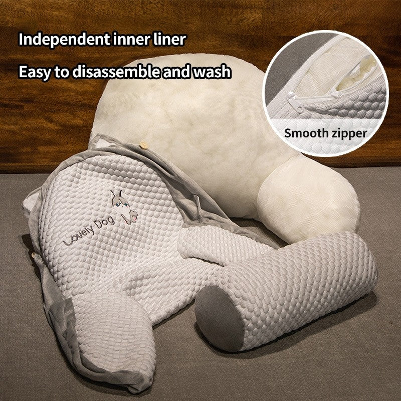 Bedhead Cushion Soft Bag Bed Cushion Large Backrest Cushion Pillow Sleeping Sofa Waist Protection