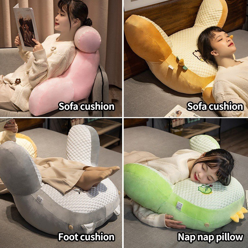 Bedhead Cushion Soft Bag Bed Cushion Large Backrest Cushion Pillow Sleeping Sofa Waist Protection