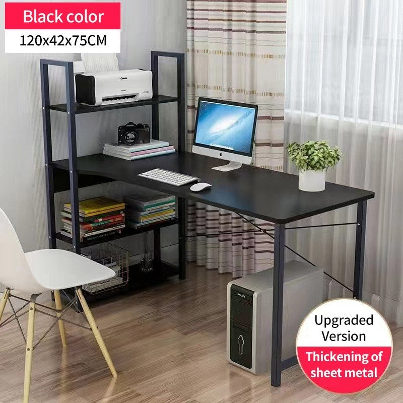 Computer Desk Home Book Desk With Bookshelf Combination Office Desk Student Desk