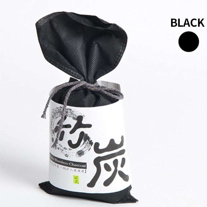 (HOME+) Bamboo Charcoal Pouch Odour Absorbing Air Purifier Car Home Air Freshener Bag Wardrobe Freshener Bag