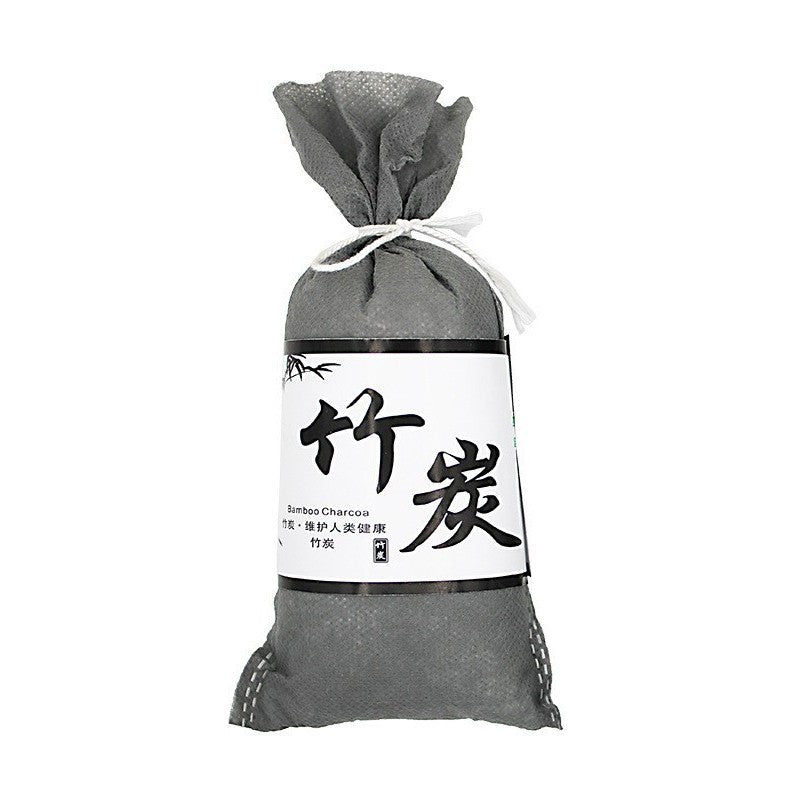 (HOME+) Bamboo Charcoal Pouch Odour Absorbing Air Purifier Car Home Air Freshener Bag Wardrobe Freshener Bag