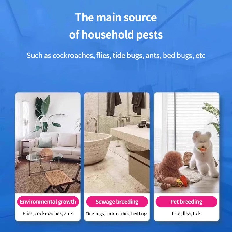 (HOME+) Cockroach Repellent Magic Box Cockroach Safe Non-toxic Repellent Box Cockroach Repellent Gel