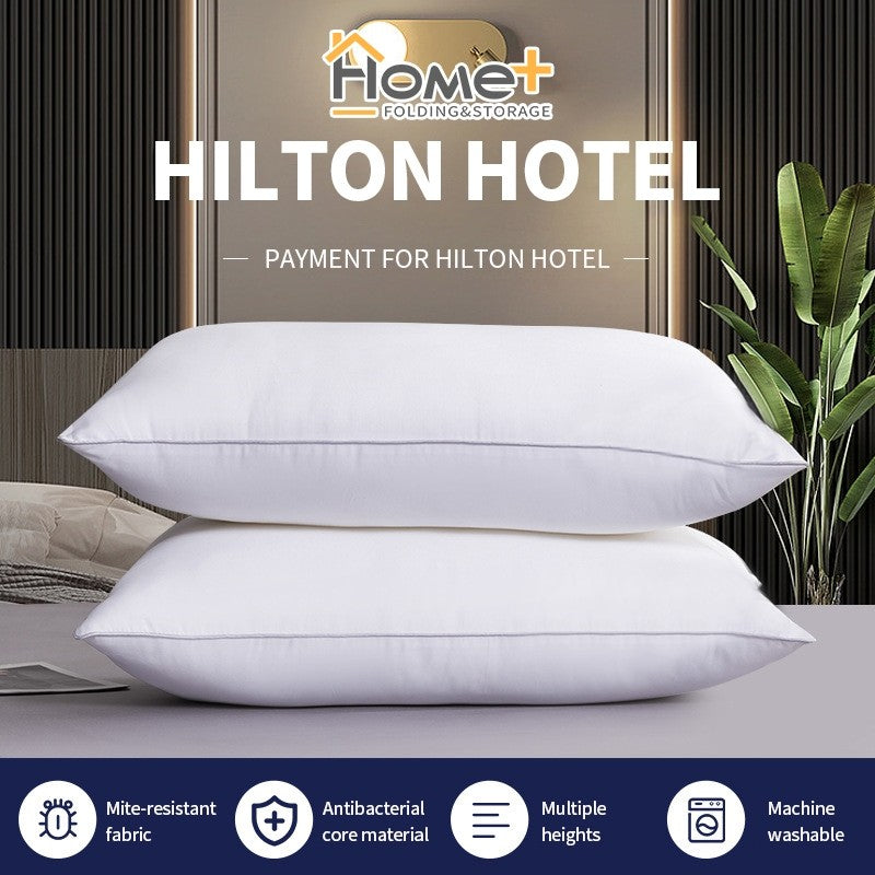 (HOME+) Hilton Pillow Home Sleeper Pillow in Five-star Hotel