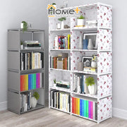 (HOME+) Bookcase Simple Table Floor Shelf Student Dormitory Bedroom Toy Storage Shelf Bookcase