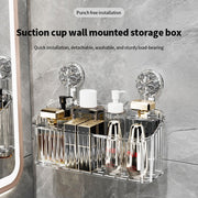 Luxury Bathroom Suction Cup Storage Rack