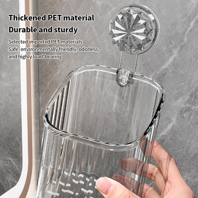 Luxury Bathroom Suction Cup Storage Rack