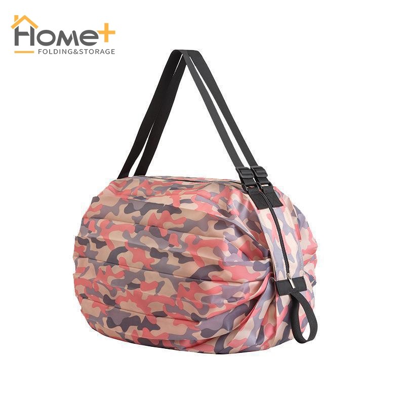 (HOME+) Folding Shopping Bag Portable Ultra Light and Environmentally Friendly Bag