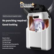 (HOME+) Lntelligent Chopstick Basket Disinfection Machine Chopstick Dryer