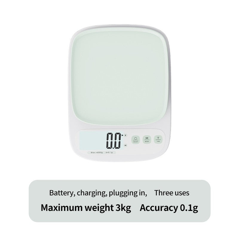 (HOME+) Digital Kitchen Scale High-precision Electronic Scale Cooking Baking Scale