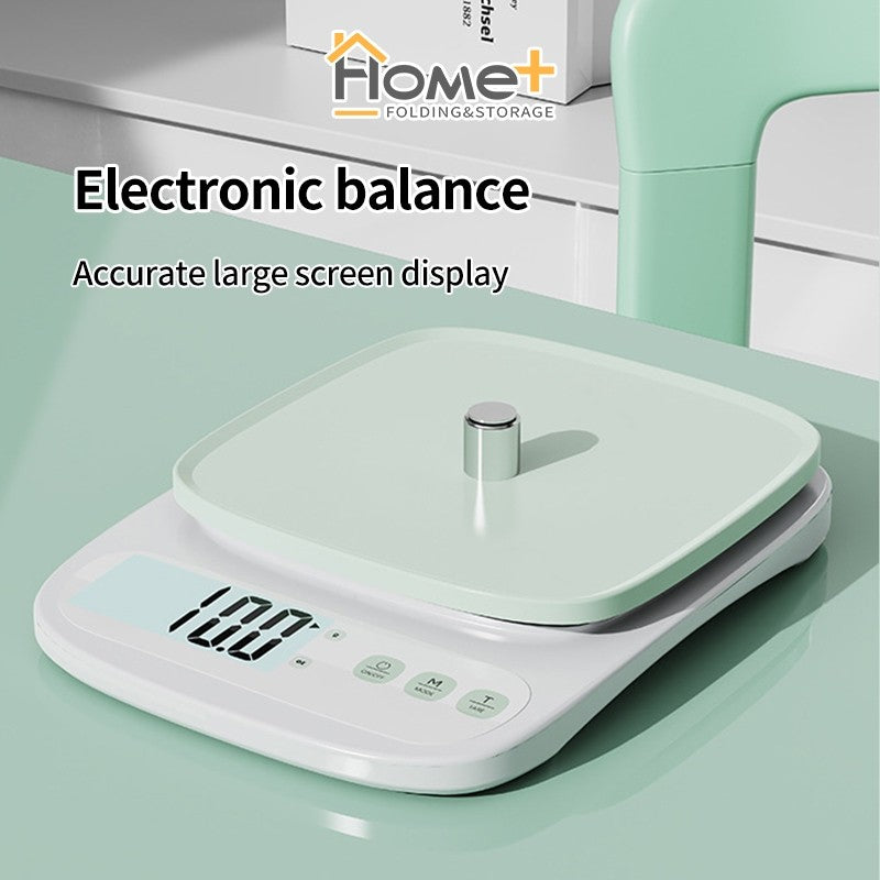 (HOME+) Digital Kitchen Scale High-precision Electronic Scale Cooking Baking Scale