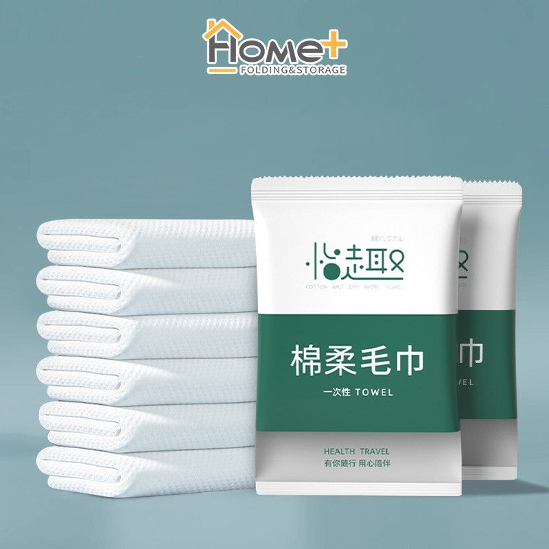 (HOME+) Disposable Travel Compression Thickened Towel