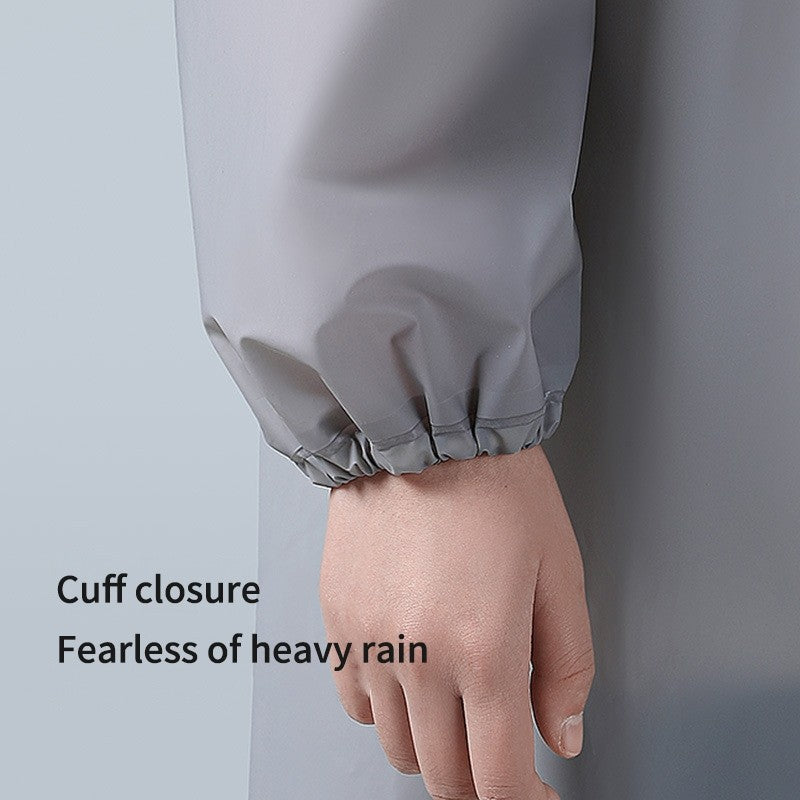 (HOME+) Non Disposable Raincoat Portable Raincoat for Outdoor Travel