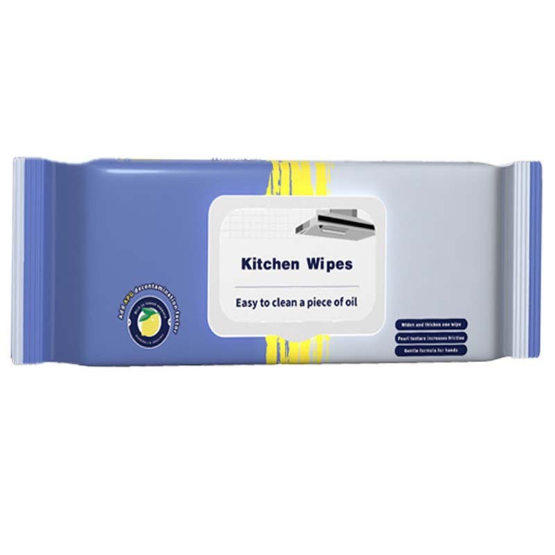 (HOME+) 80PCS Kitchen Wipes Effectively Remove Oil Stains and Kitchen Cleaning Wipes
