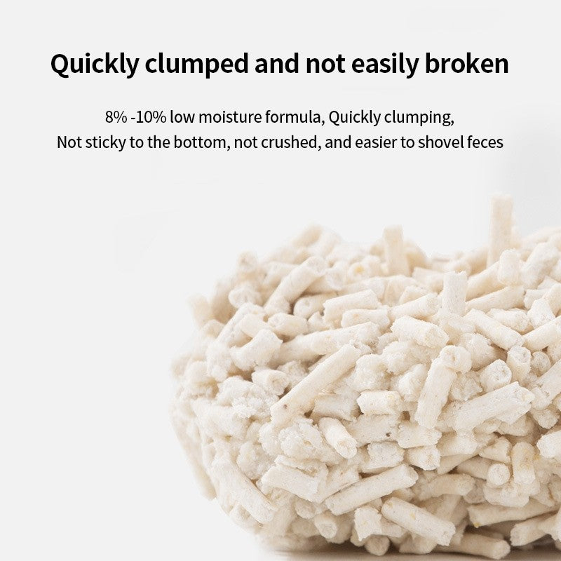 (HOME+) Tofu Cat Litter 1.8kg Deodorizing Low Dust Litter for Cat Houses 豆腐猫砂