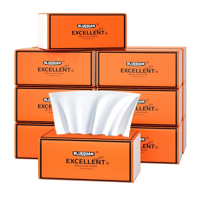 (HOME+) 400 Sheets 4-PLY Native Wood Pulp Facial Tissue Paper