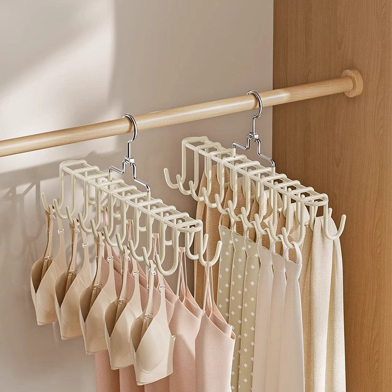 (HOME+) Strap Hanger for Storing Underwear Multifunctional Hook Hanger