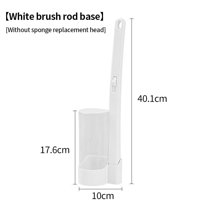 (HOME+) Disposable Toilet Brush Toilet Cleaning Brush Set Toilet Cleaner