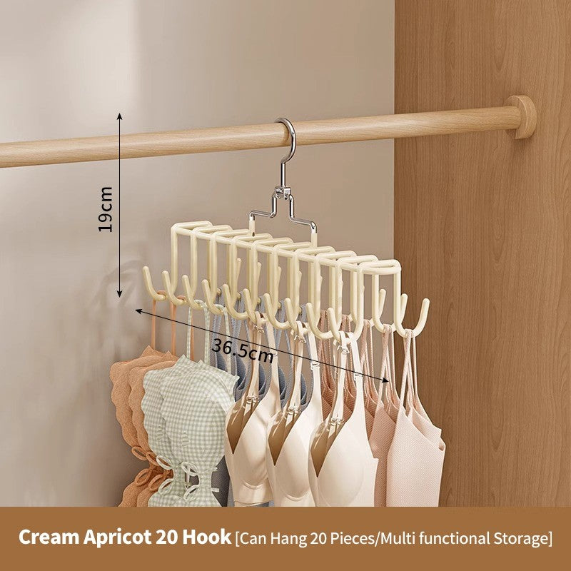 (HOME+) Strap Hanger for Storing Underwear Multifunctional Hook Hanger