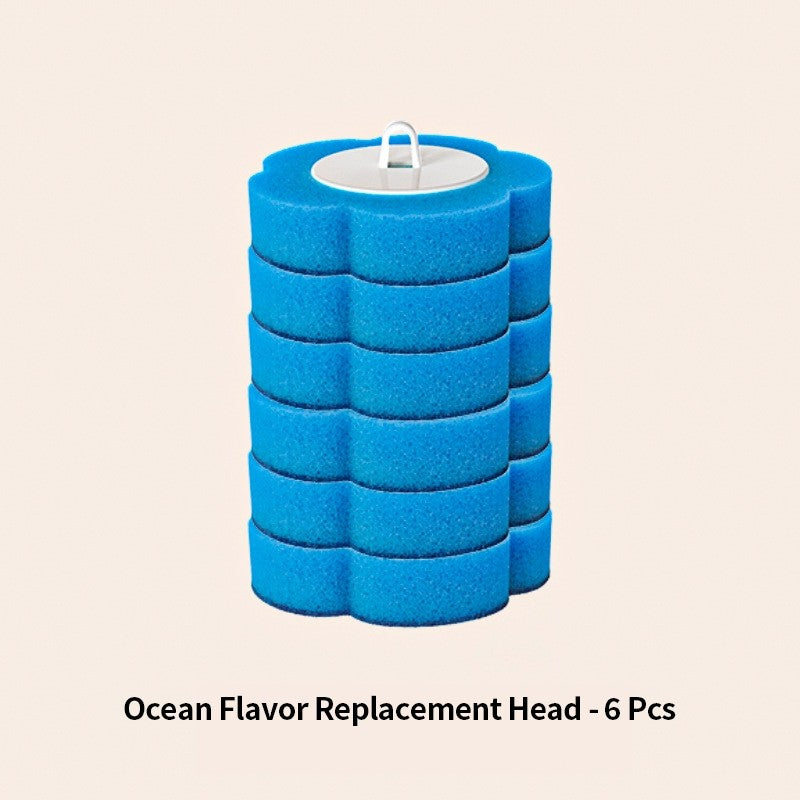 (HOME+) Disposable Toilet Brush Toilet Cleaning Brush Set Toilet Cleaner