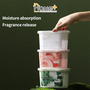 (HOME+) 3PCS Indoor Moisture-proof Wardrobe Dehumidification Box Air Moisture Absorbent