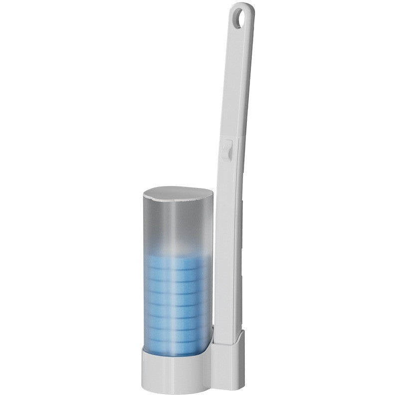 (HOME+) Disposable Toilet Brush Toilet Cleaning Brush Set Toilet Cleaner