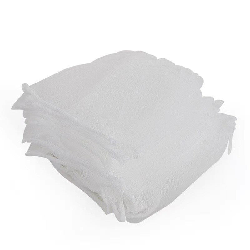 (HOME+) 100PCS Kitchen Sink Filter Disposable Vegetable Washing Basin Leakage Filter Bag