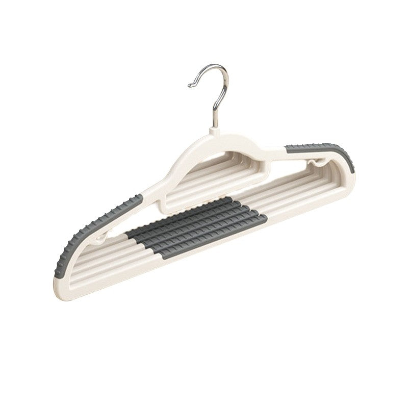 (HOME+) Non-slip Rotatable Plastic Clothes Hanger Suitable for Both Wet and Dry Clothes
