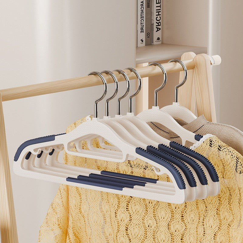 (HOME+) Non-slip Rotatable Plastic Clothes Hanger Suitable for Both Wet and Dry Clothes
